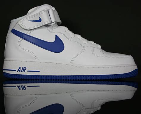 nike air force 1 mid weiß blau|Nike Air Force 1 stockx.